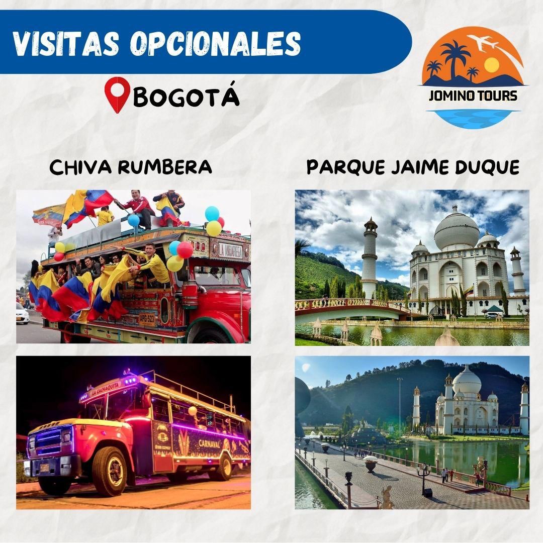 Experiencias adicionales Bogotá